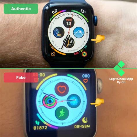 fake apple watch 4 vs real|are apple watches real.